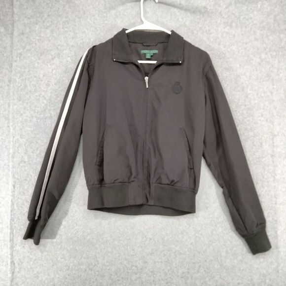 Ralph Lauren Lauren Active Track Jacket Wmns S Full Zip Logo Sport Full Zip Wind - Picture 1 of 11